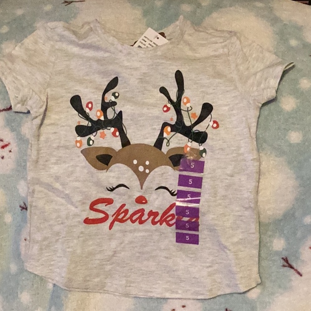 CHRISTMAS Short Sleeved Tee “Sparkle”